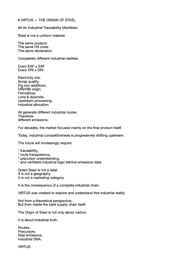Preview of Industrial Traceability Manifesto
